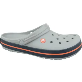 Crocs Unisex Crocband Slippers - Gray