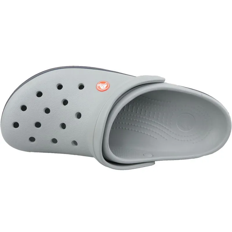 Crocs Unisex Crocband Slippers - Gray