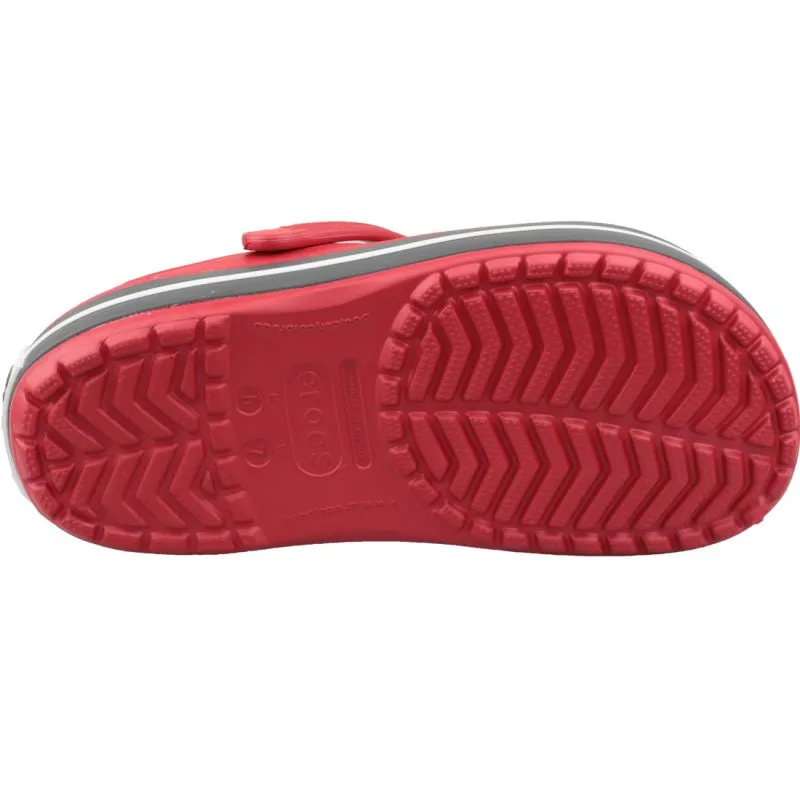 Crocs Unisex Crockband Clog Slides - Red