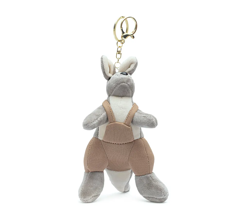 Cute Plush Kangaroo Keyring