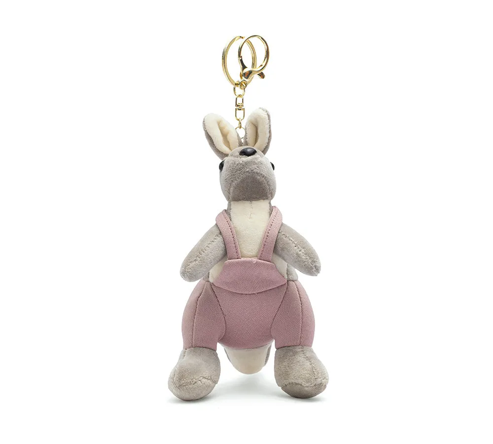 Cute Plush Kangaroo Keyring