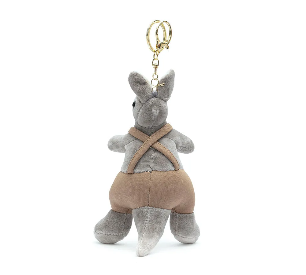 Cute Plush Kangaroo Keyring