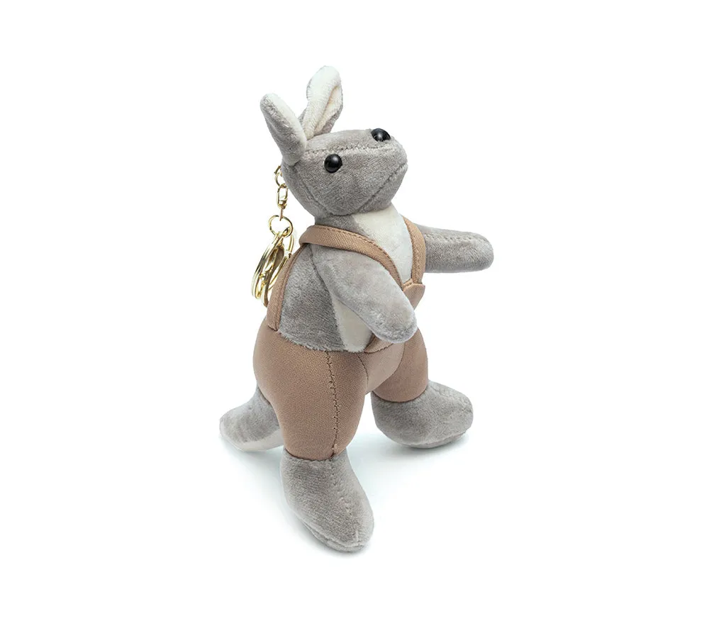 Cute Plush Kangaroo Keyring