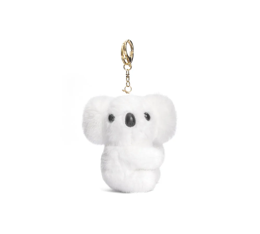 Cute Plush Koala Keyring