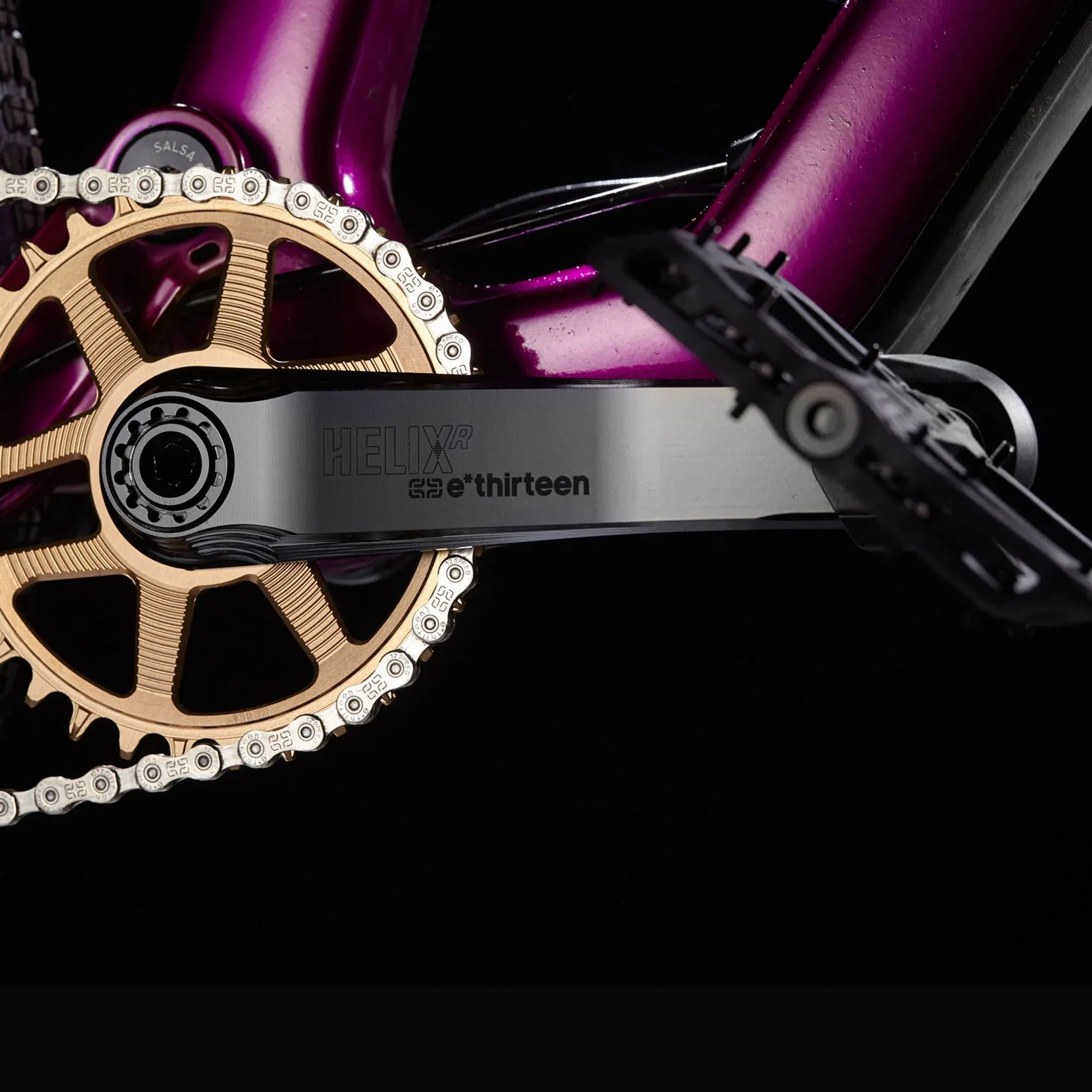 e13 Helix Race crankset