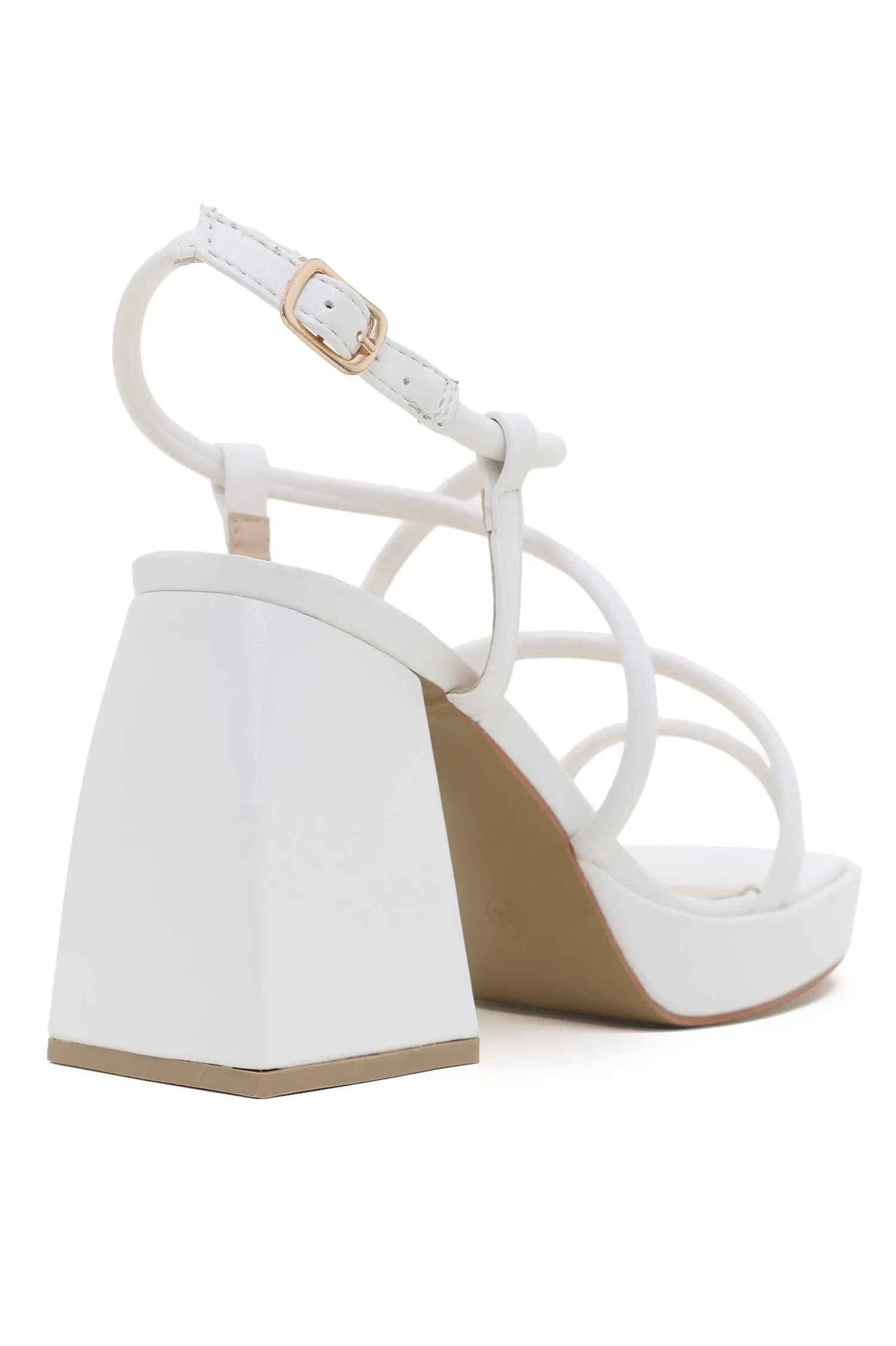 ELEGANT STRIDE HEELS-WHITE