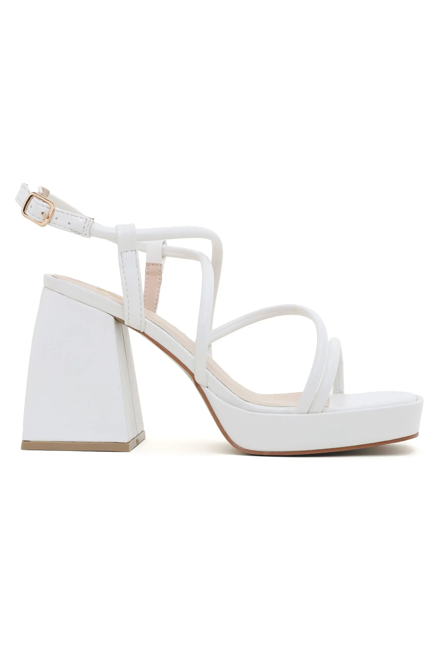 ELEGANT STRIDE HEELS-WHITE