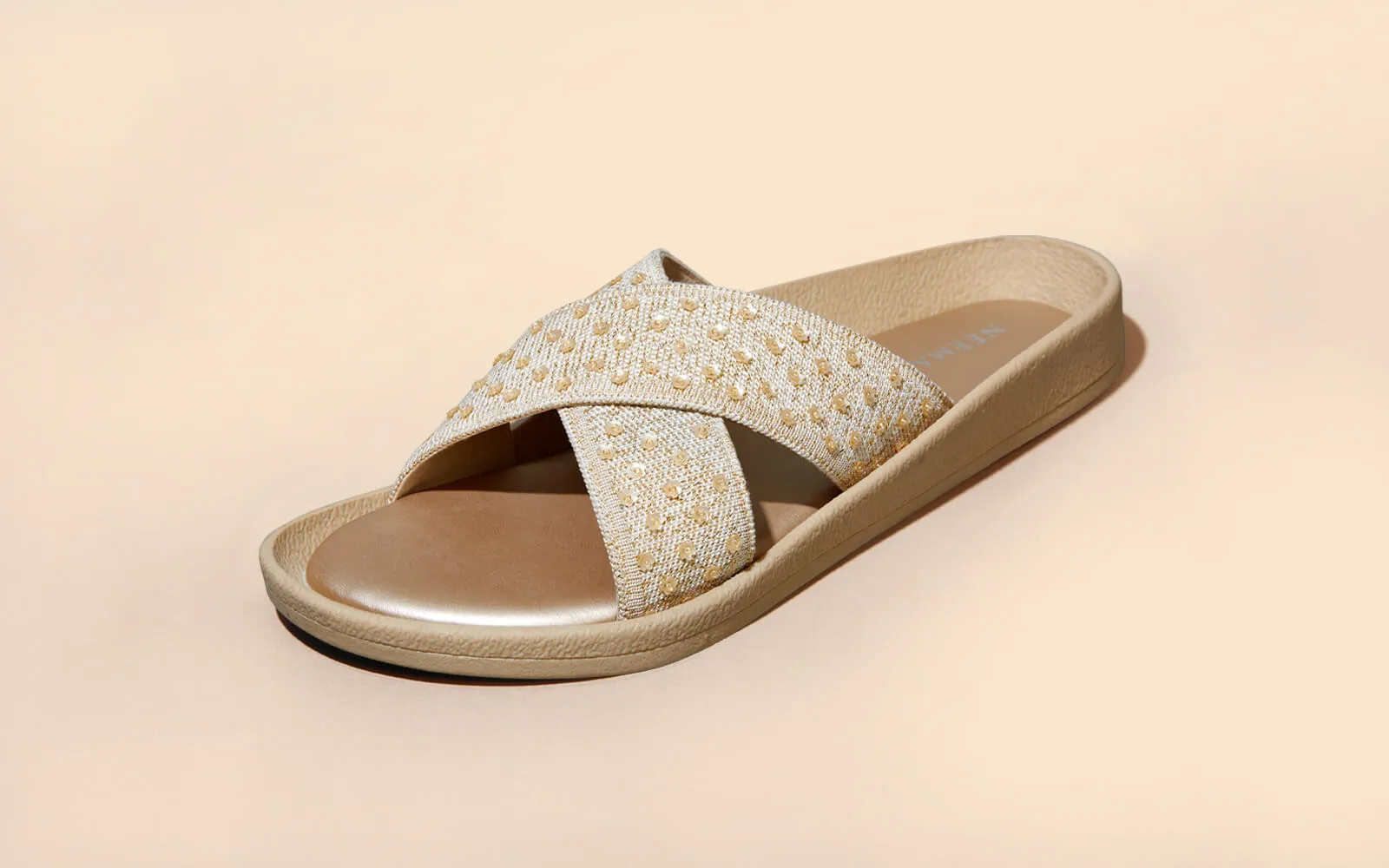 Ethnic Cross Strap Sandals