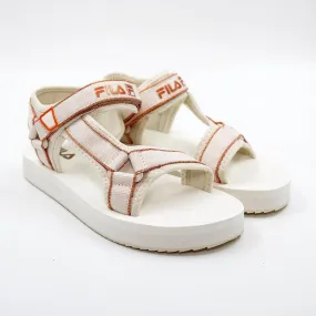 FILA Mila Metallic Sandals - Gardenia/Rose Gold