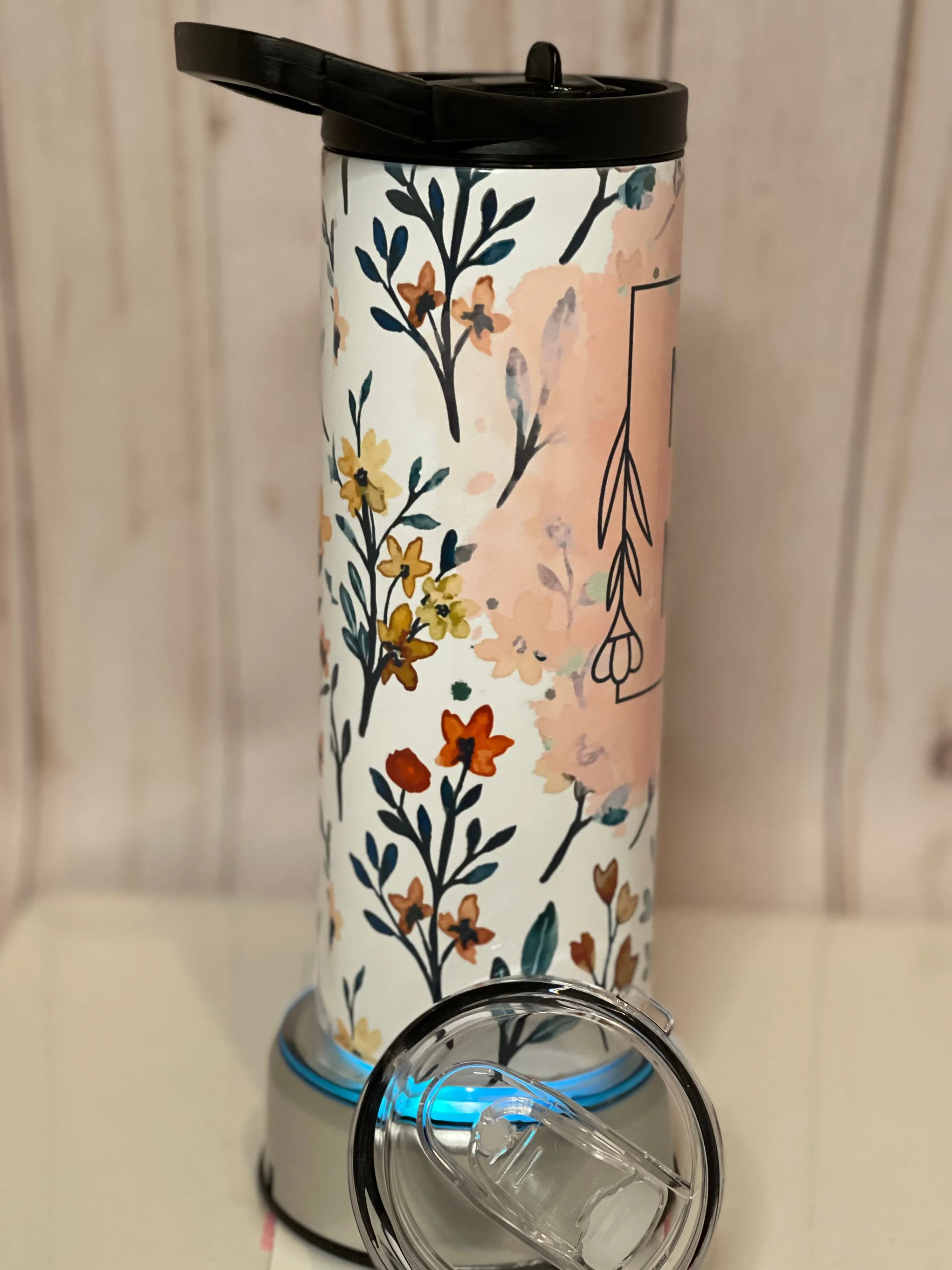 Floral mama 25 oz duo topped tumbler