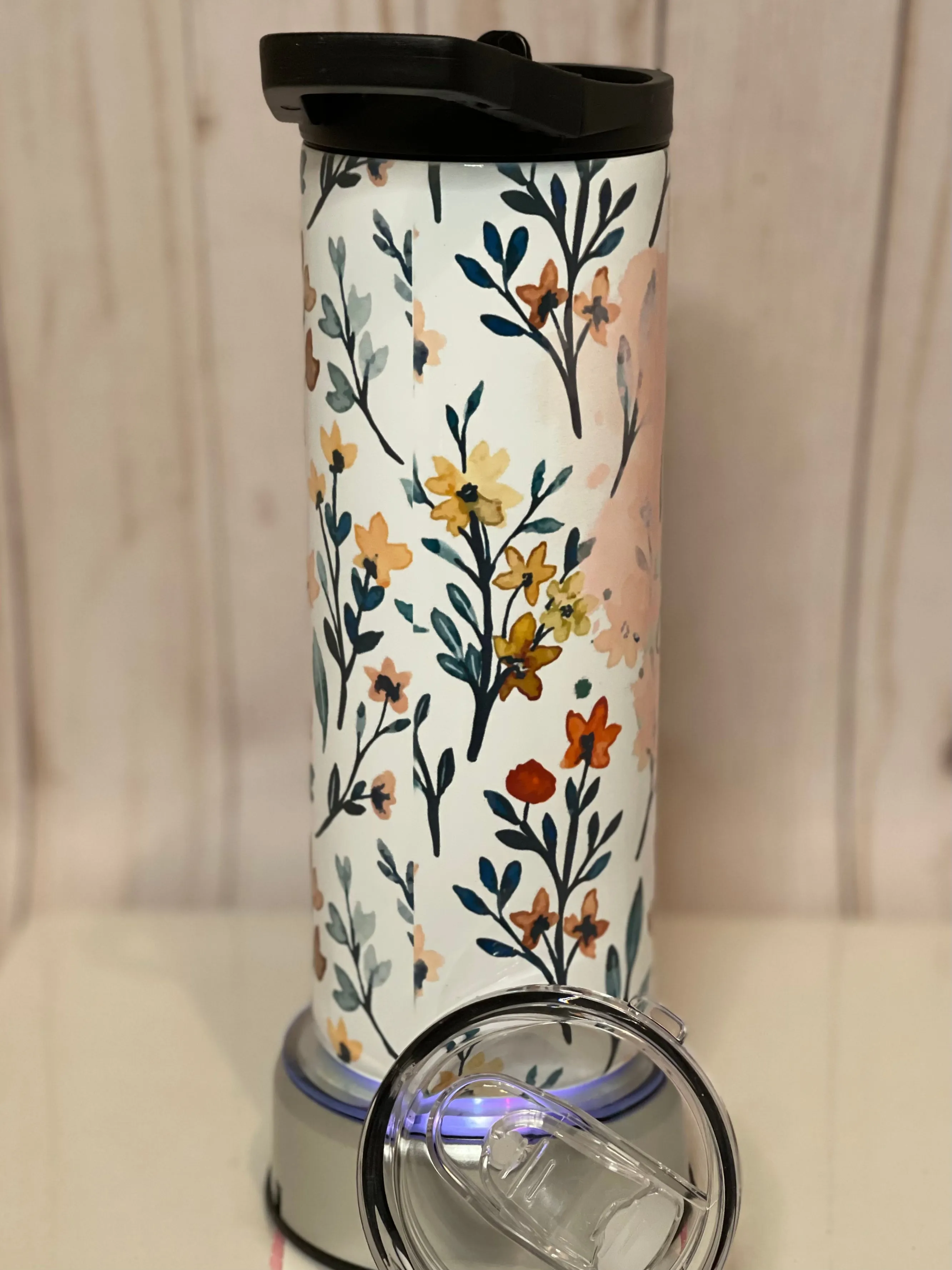 Floral mama 25 oz duo topped tumbler