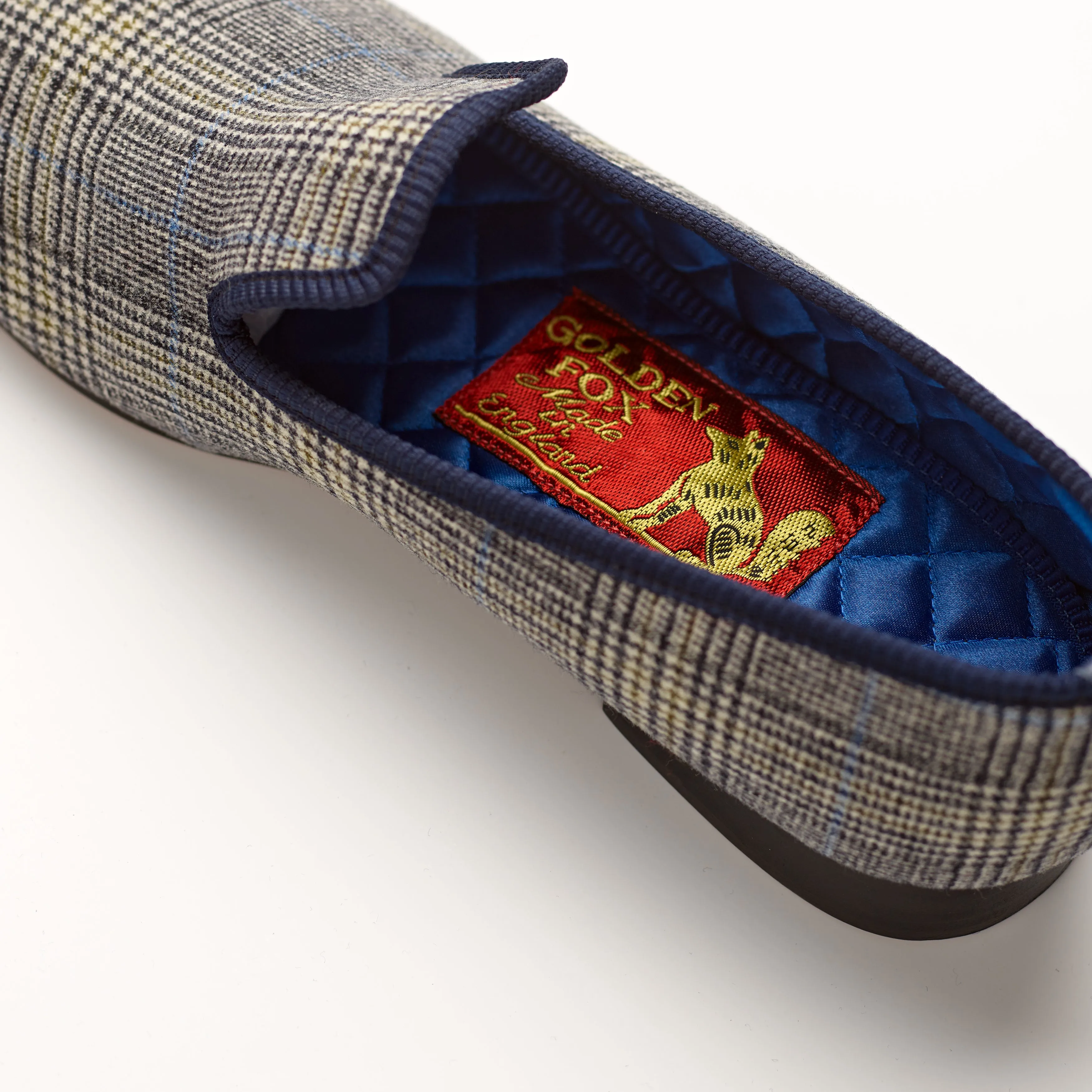 Fox Houndsmore Check Albert Slippers