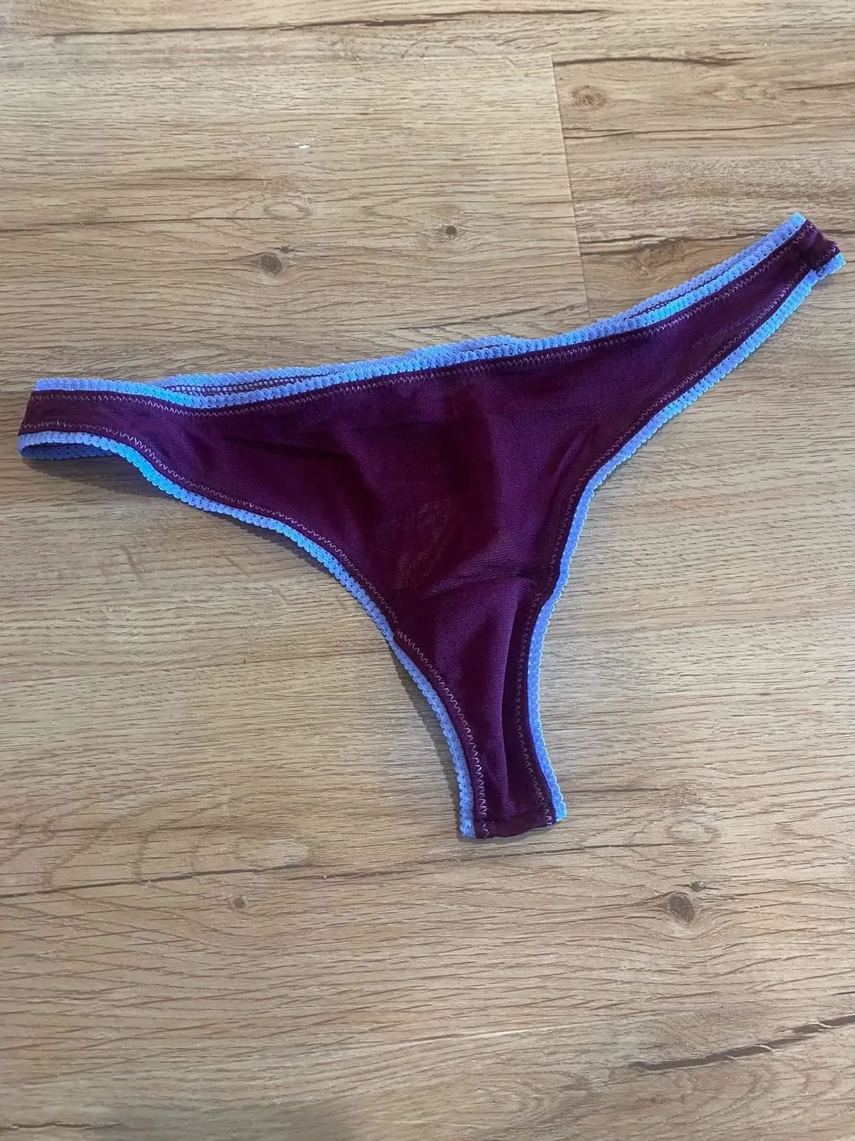 Free People Mesh Thong