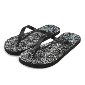 God's Louloudia Black Flip-Flops