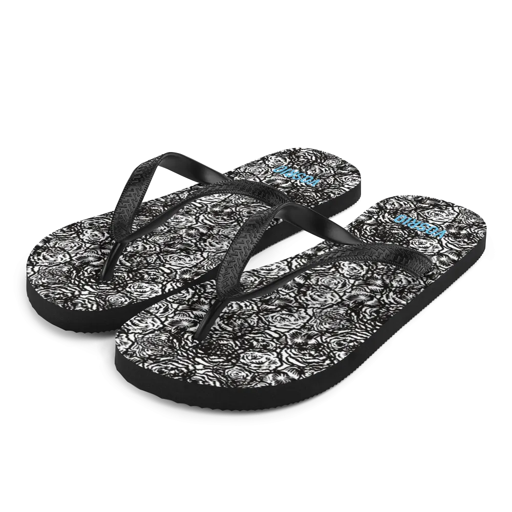 God's Louloudia Black Flip-Flops