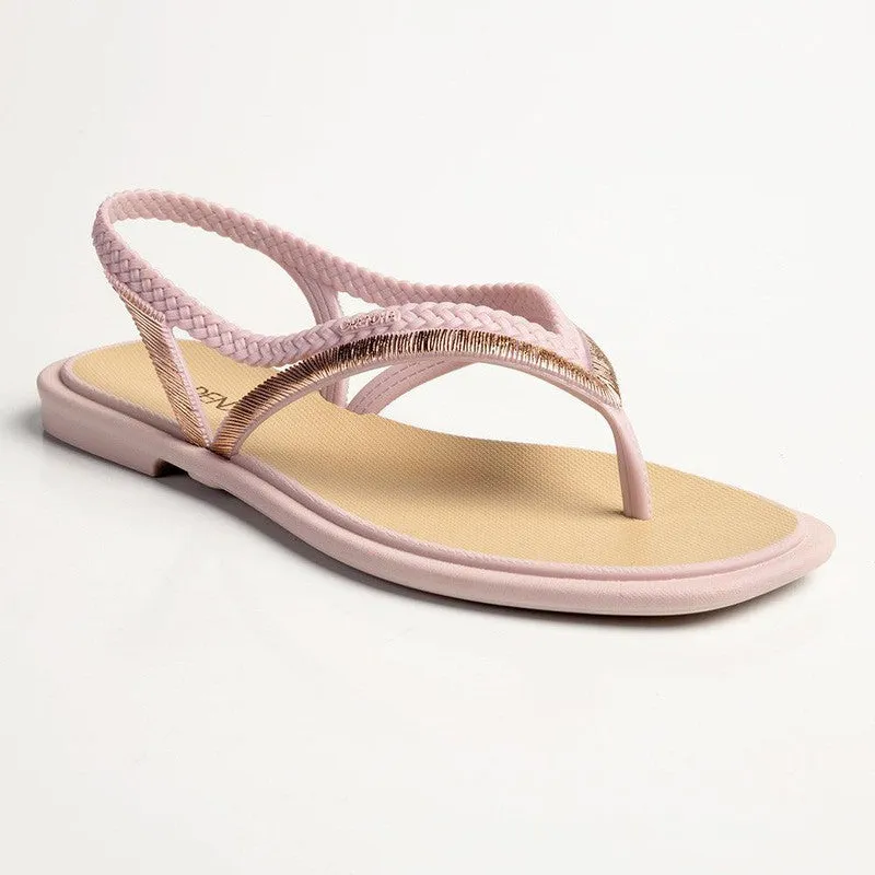 Grendha Fern Thong Slingback Sandals - Lilac