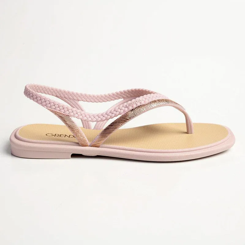 Grendha Fern Thong Slingback Sandals - Lilac