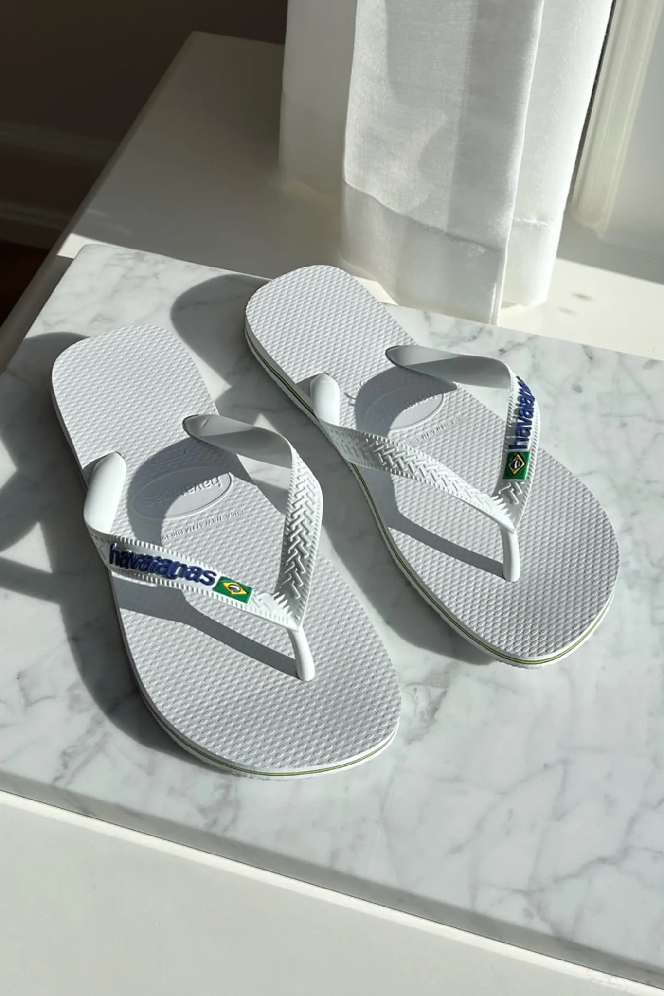 Havaianas Slippers - Hvid Med Logo