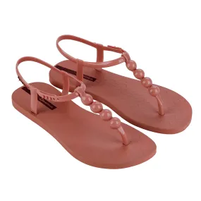 Ipanema Back-Strap Beaded Thong Sandals - Dusty Pink