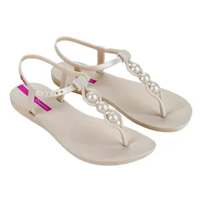 Ipanema Back-Strap Knotted Thong Sandals - Beige