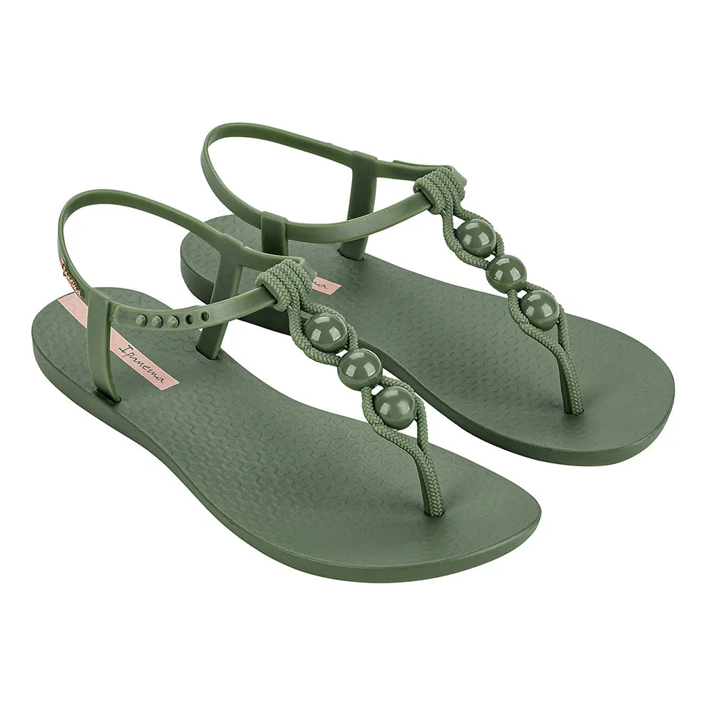 Ipanema Back-Strap Knotted Thong Sandals - Green