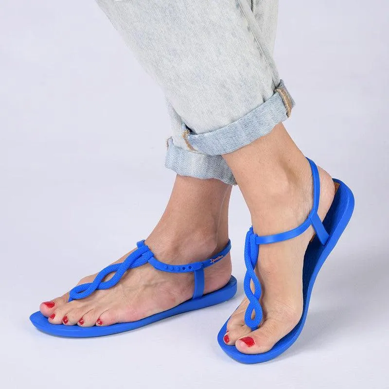 Blue Ipanema Gigi Modern Braided Thong Sandals