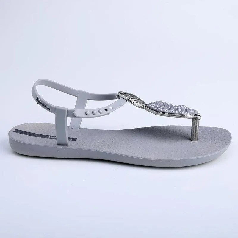 Ipanema Glam Thong Sandals - Grey