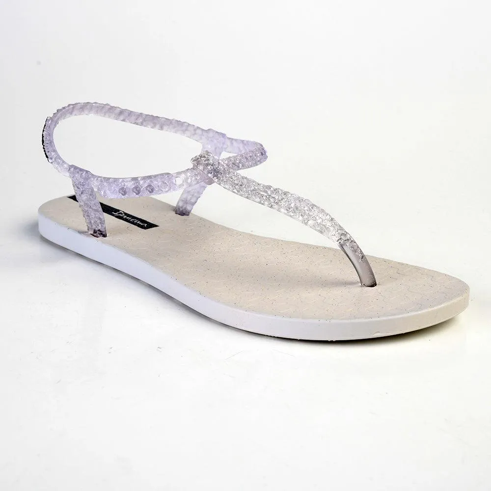 Ipanema Lux Flat Sandal - Grey/Silver