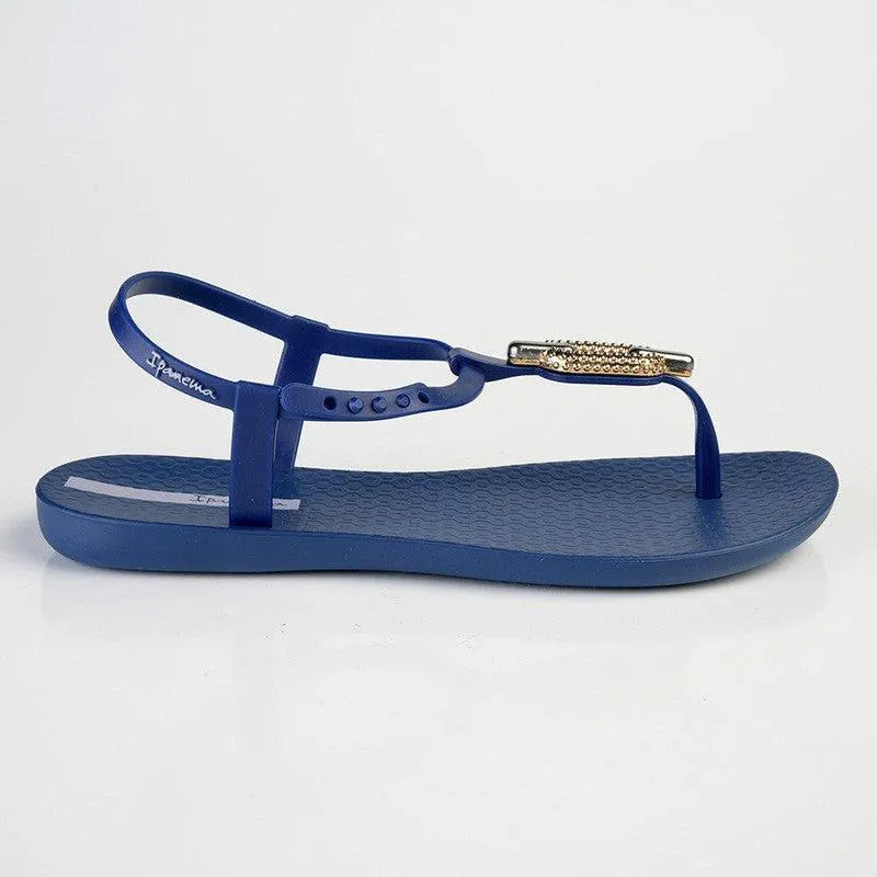 Ipanema May Chain Link Thong Sandals - Blue