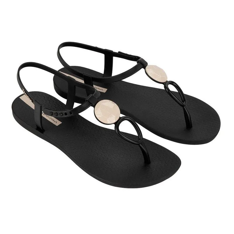 Ipanema Medallion Thong Sandals - Black