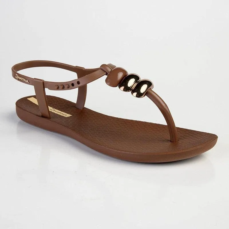 Ipanema Rumi Ladies Thong Sandals - Brown