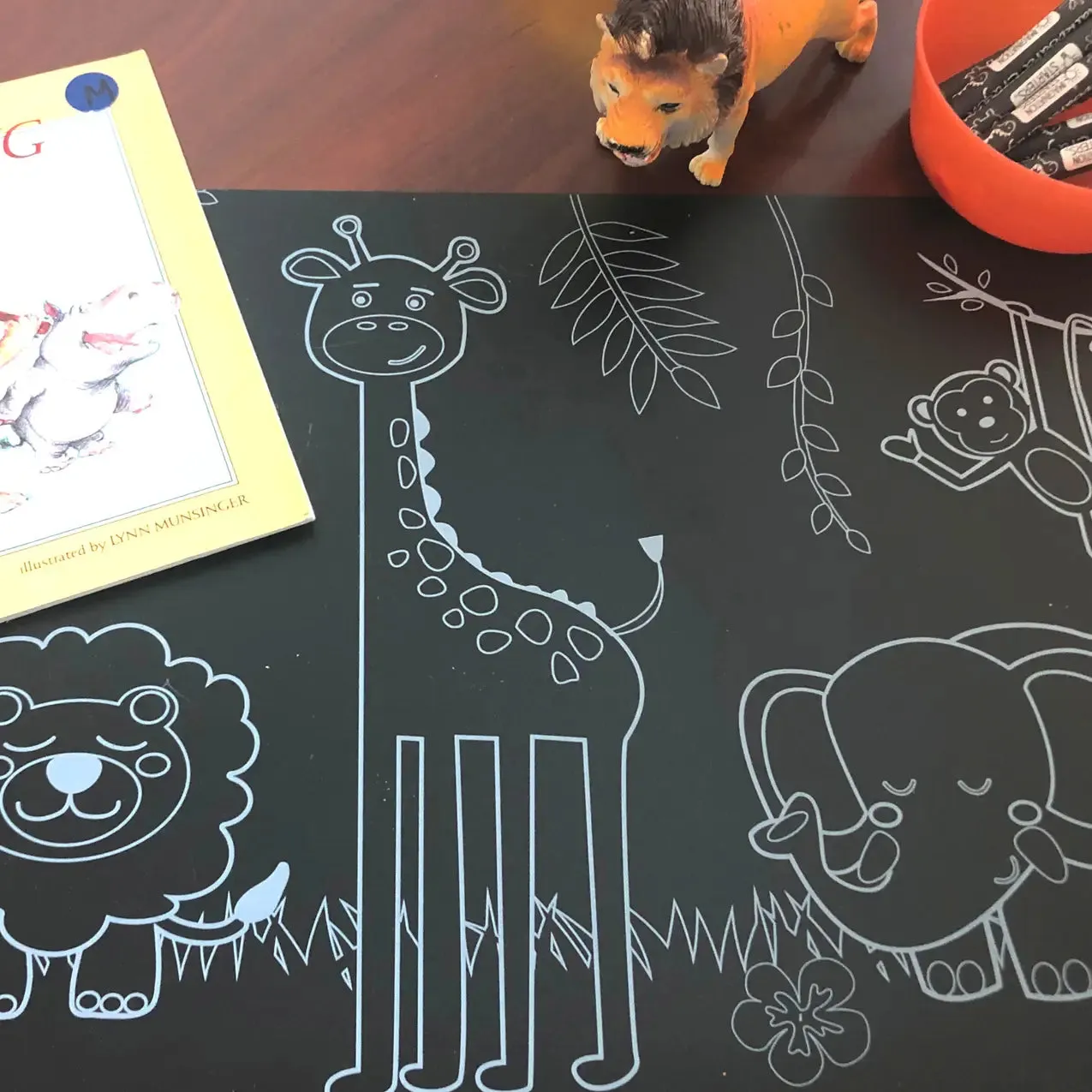 Jungle Chalkboard Placemat