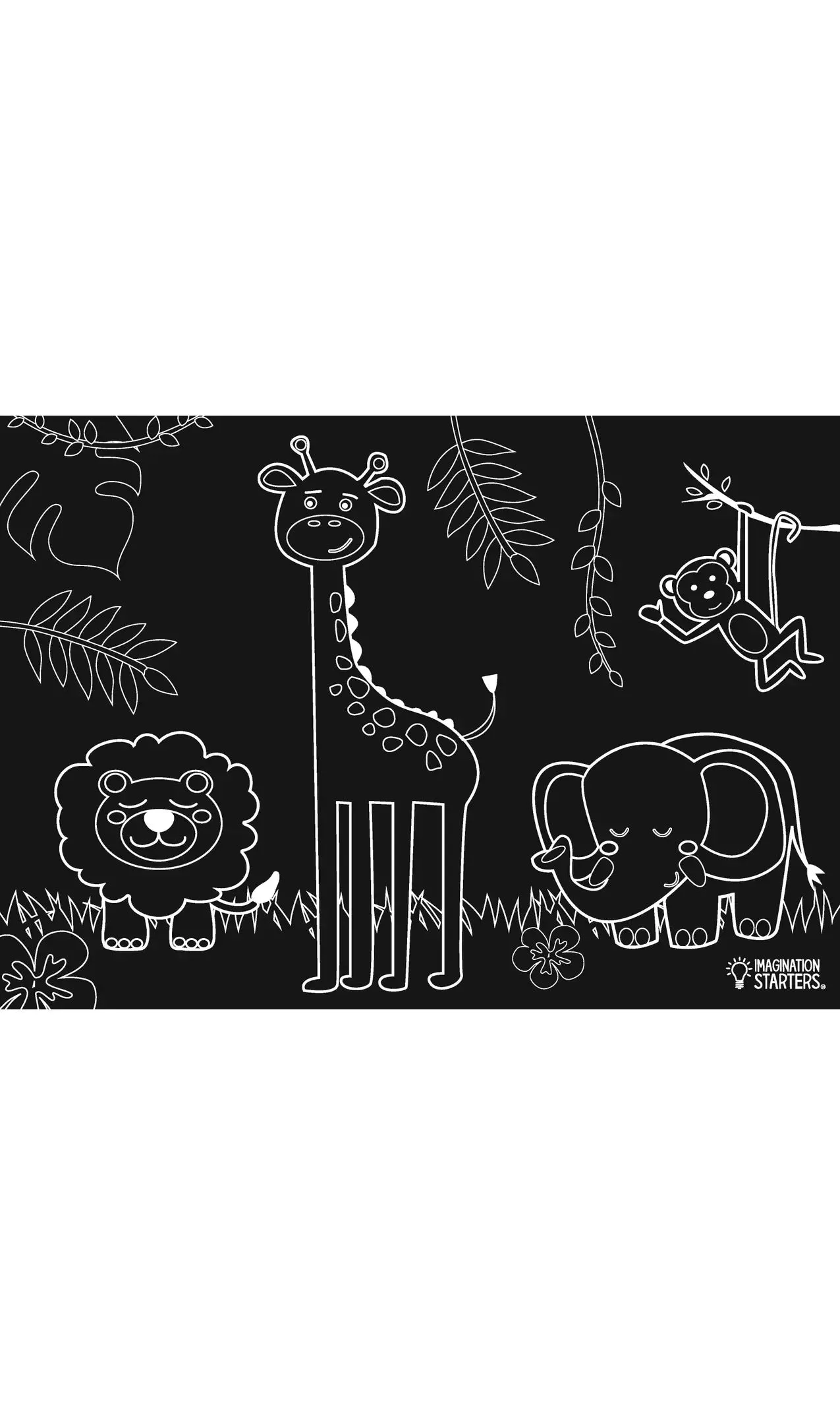 Jungle Chalkboard Placemat