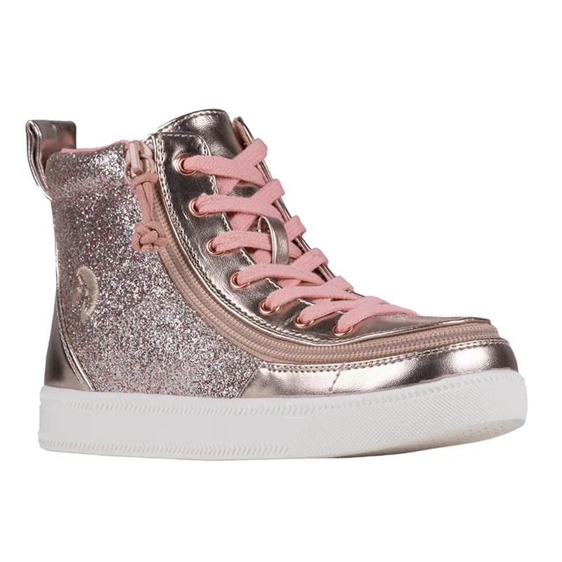 Kid's Classic Lace High (Rose Gold Unicorn)