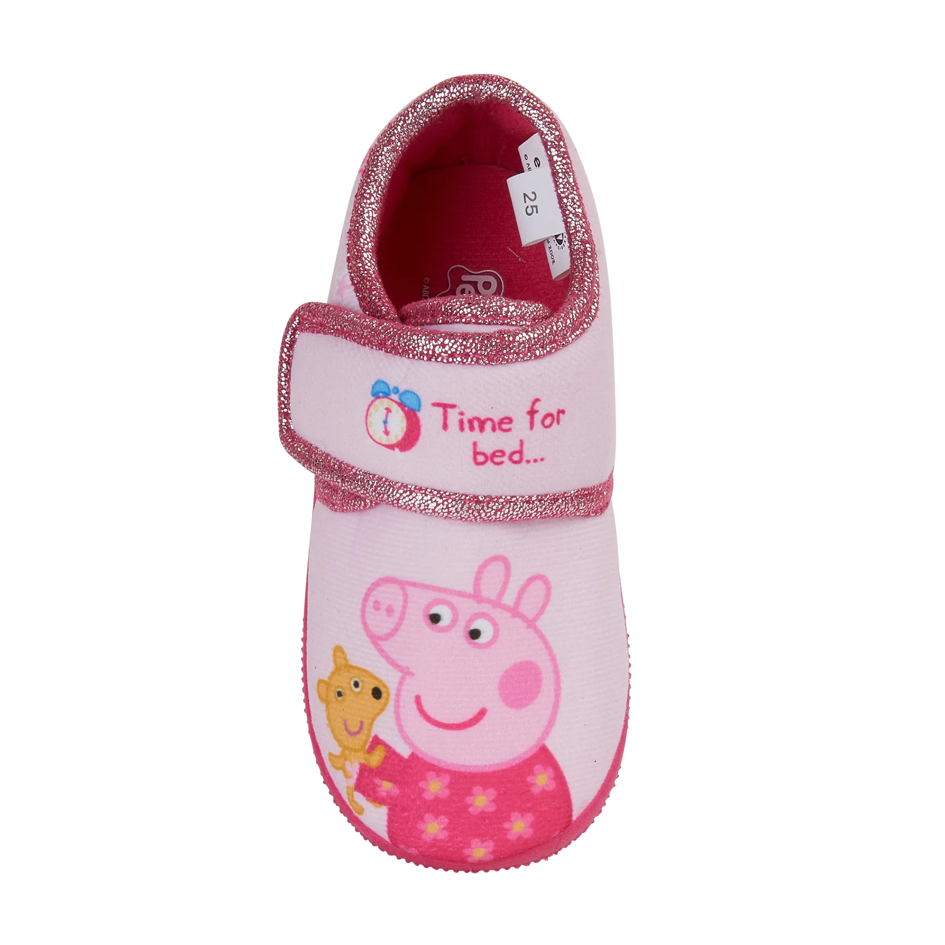 Kids Peppa Pig George Bedroom Slippers Pink Blue Girls Boys Childs Childrens 7 to 12