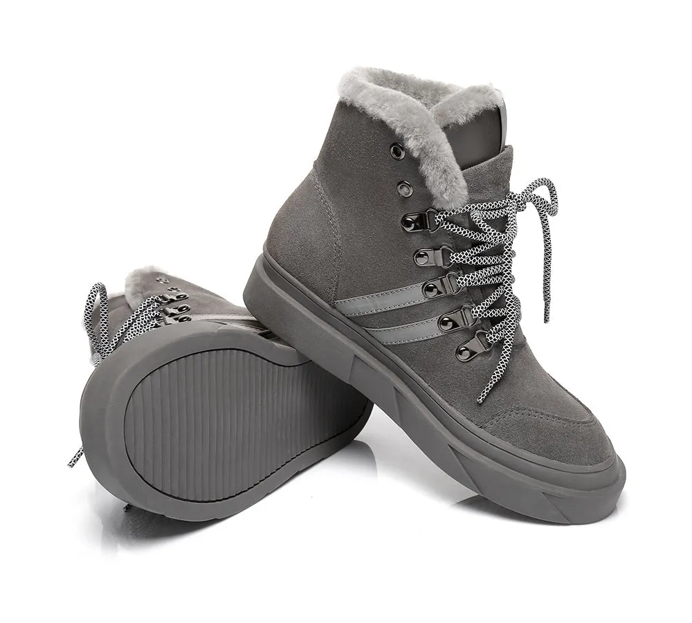 Lace Up Fashion Sneaker Women Boots Vicki