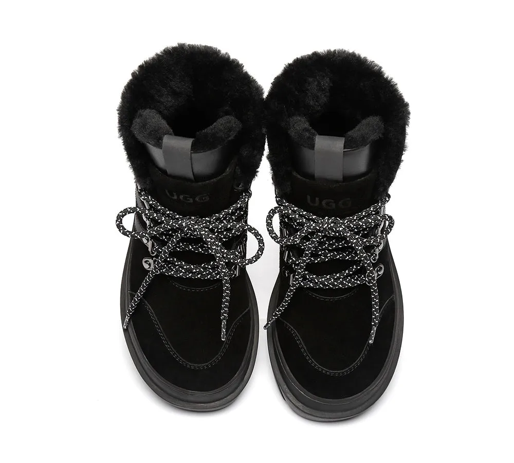 Lace Up Fashion Sneaker Women Boots Vicki