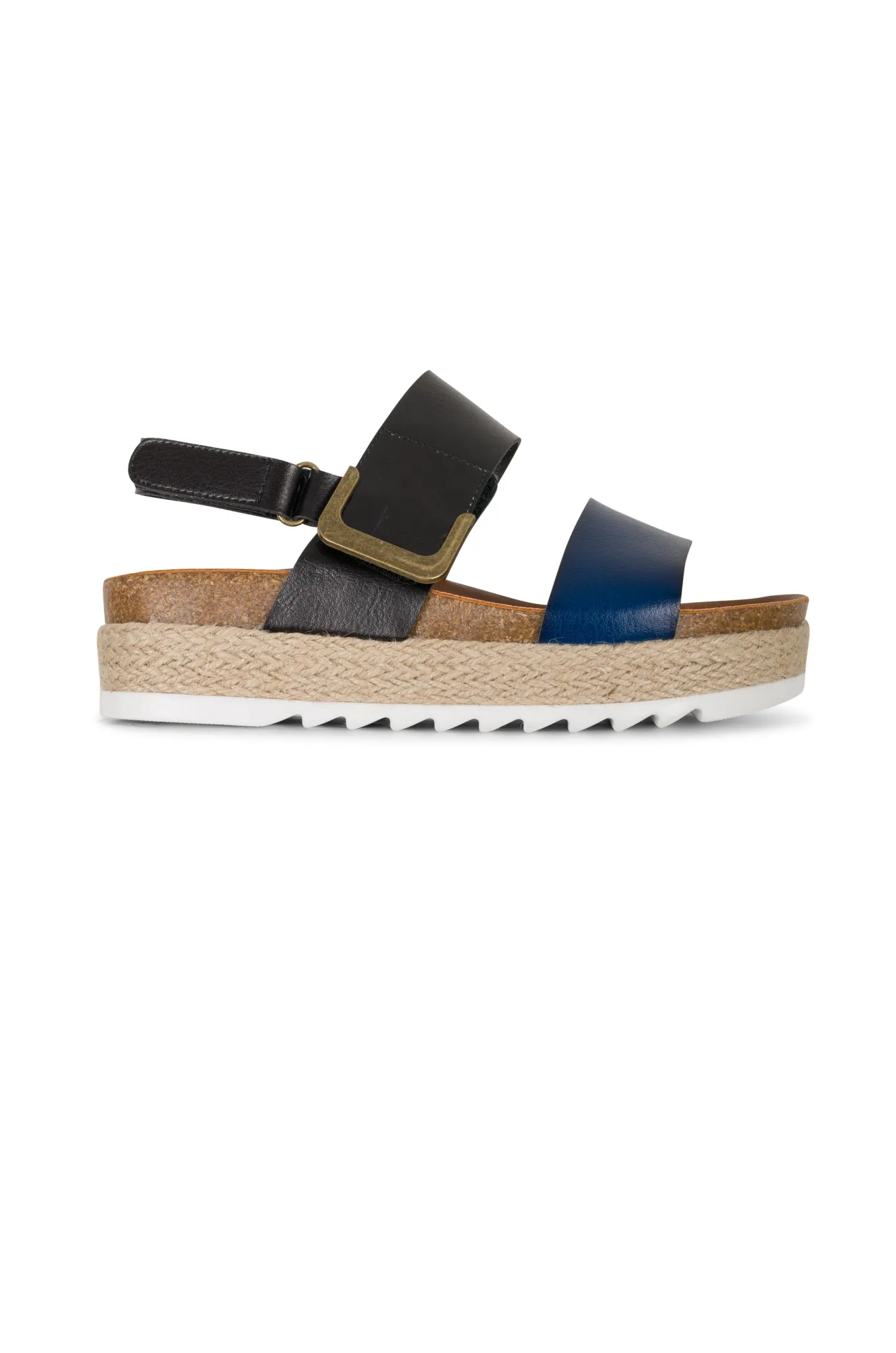 Lunar Chunky Sandal | NAVY | DEANNA TT