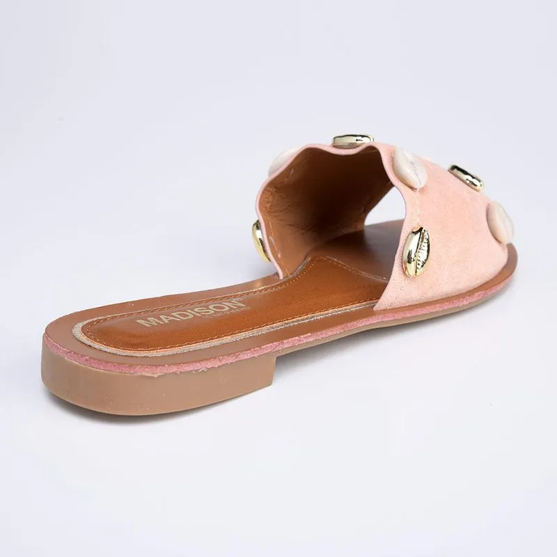 Madison Cassandra Push in Sandals - Blush