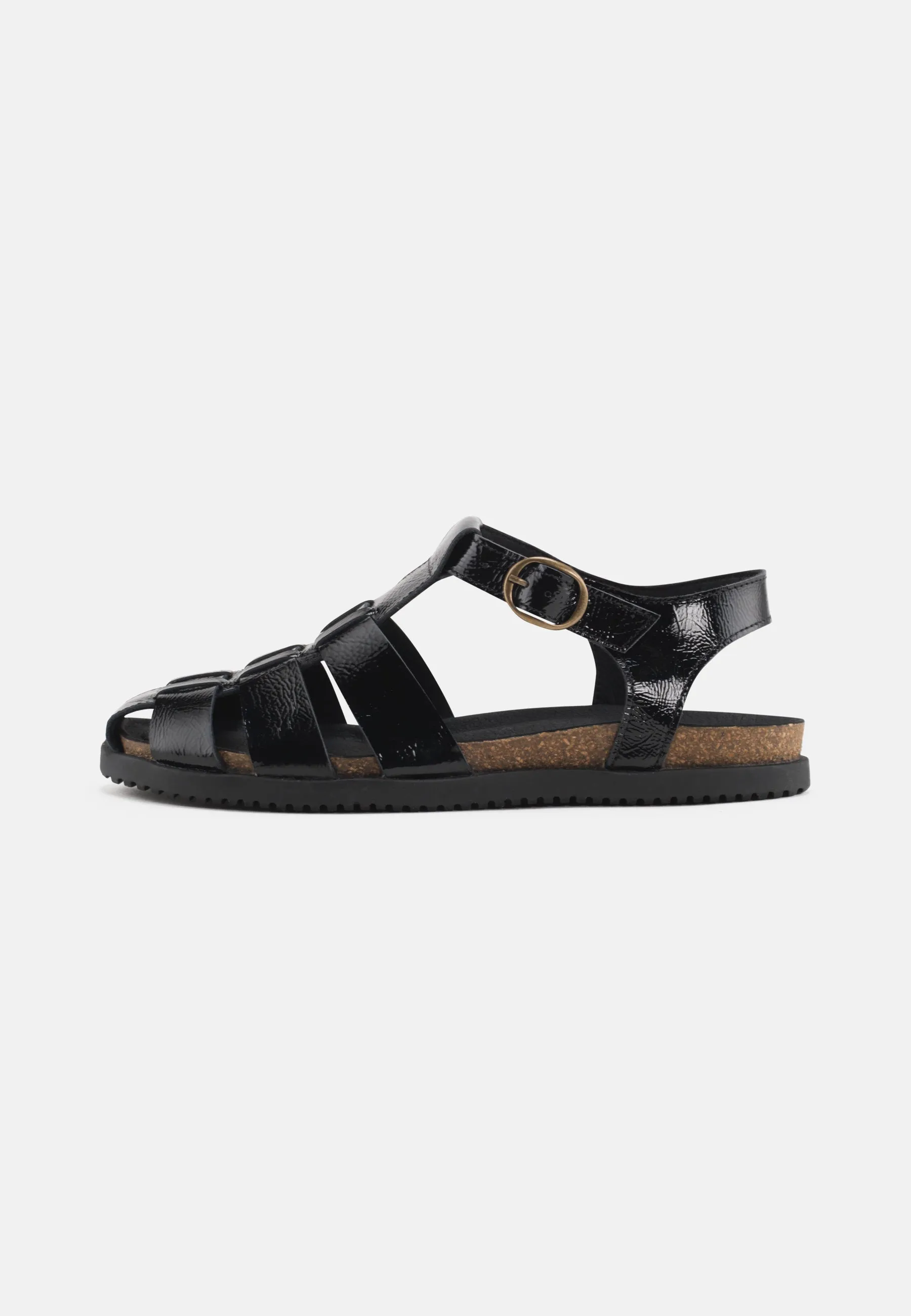 Malene Sandal Leather - Black