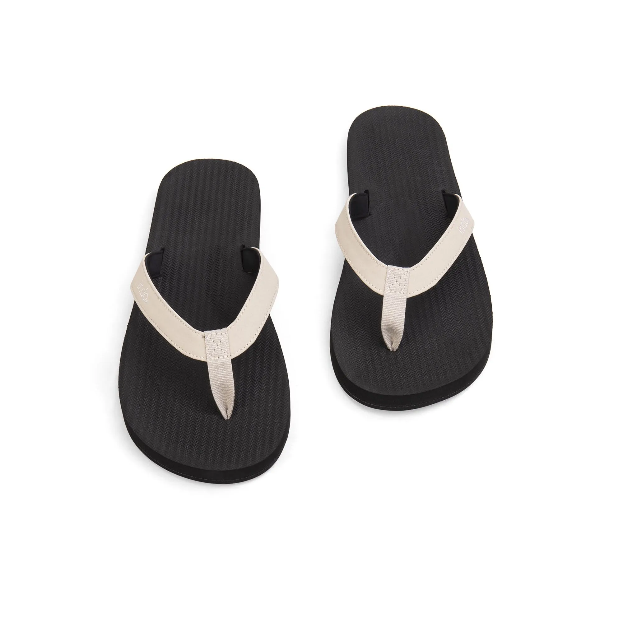 Men’s Flip Flops - Black/Sea Salt