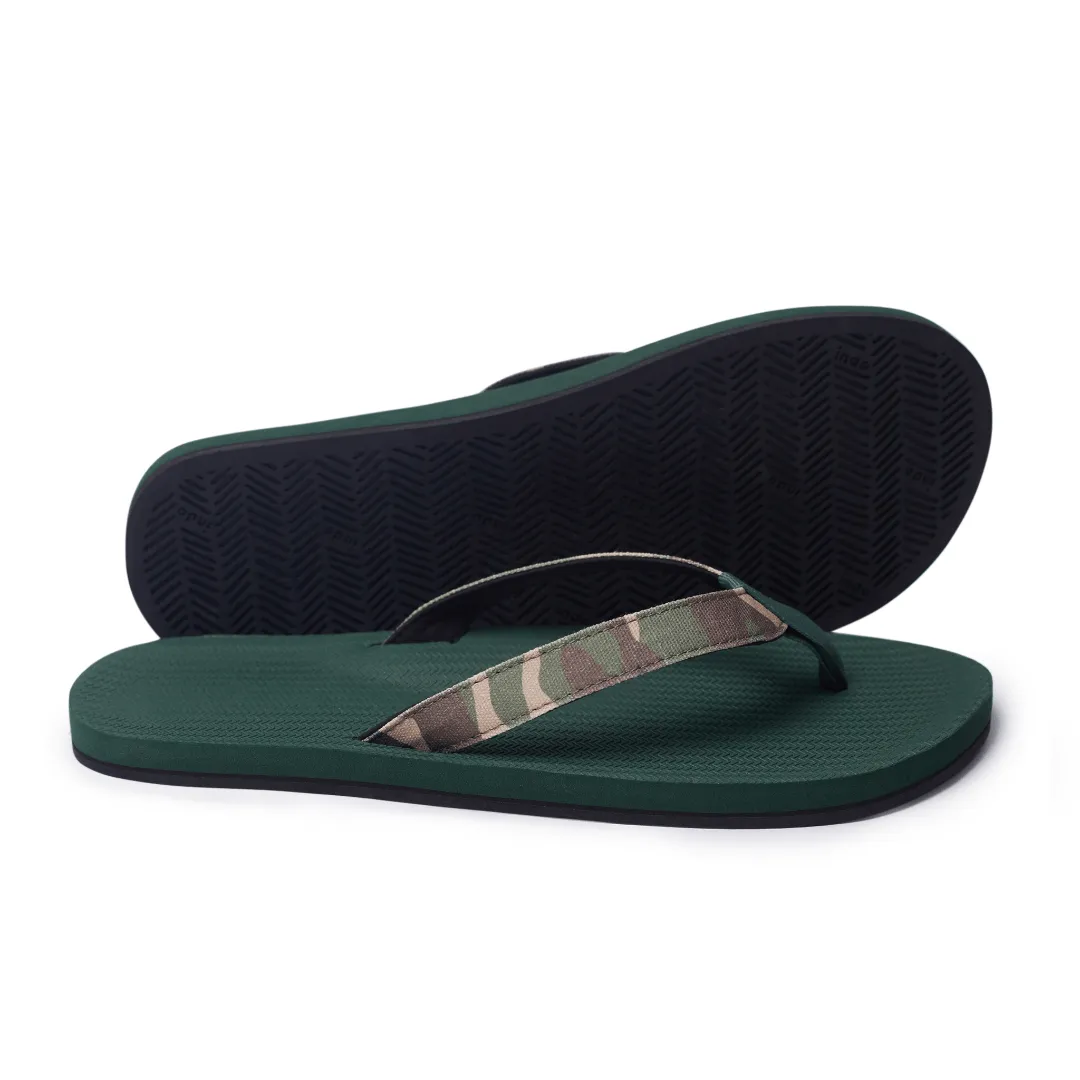 Men’s Flip Flops Camo - Leaf/Camo Regular