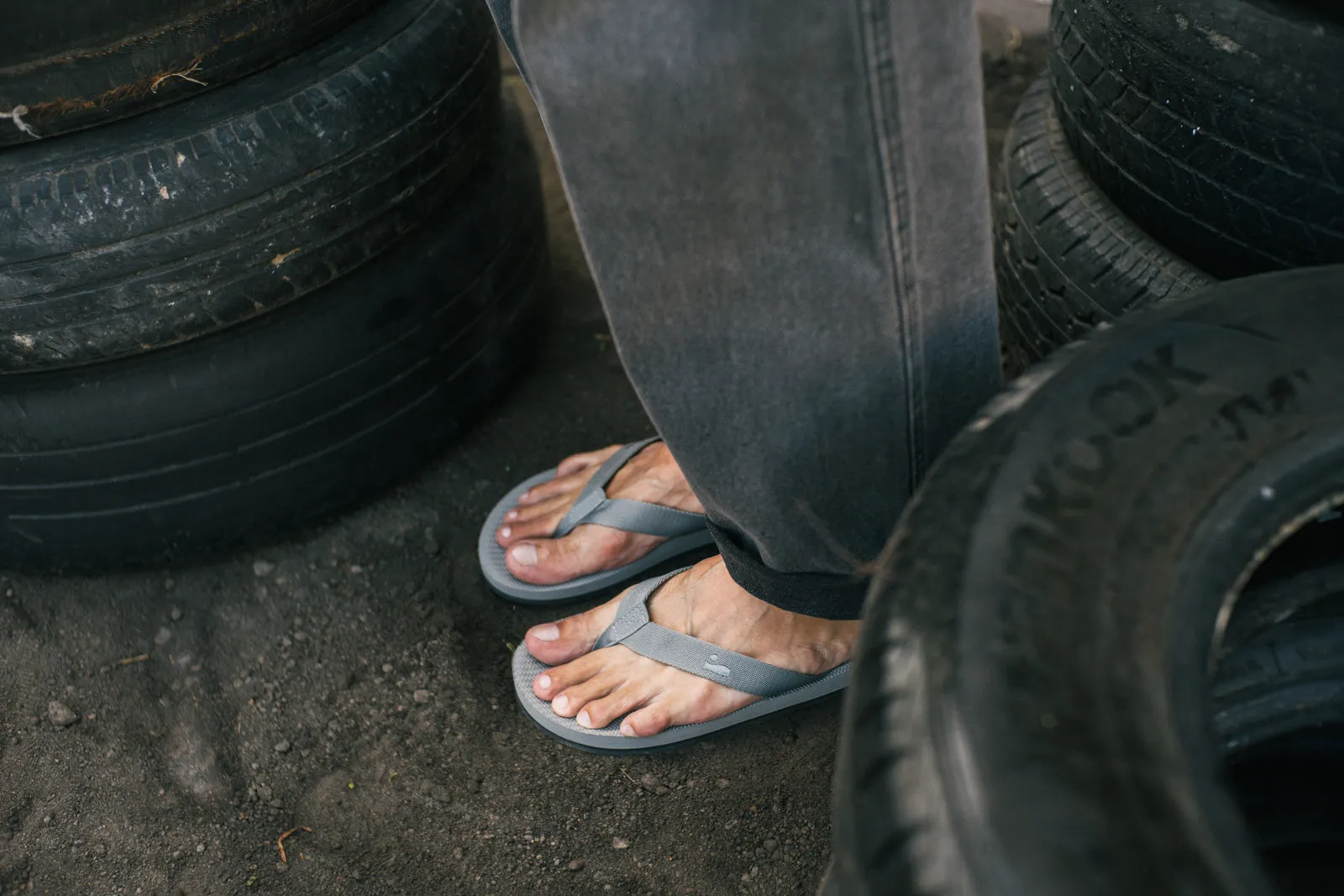 Men's Flip Flops Easy Living - Granite