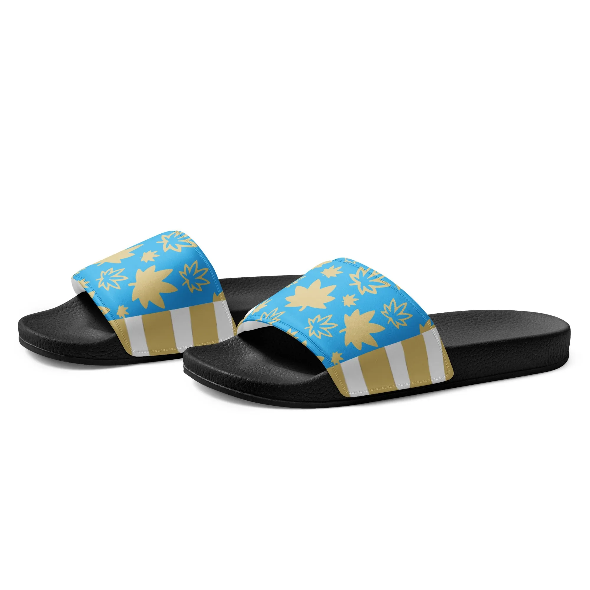 Men’s Gold Leaf slides