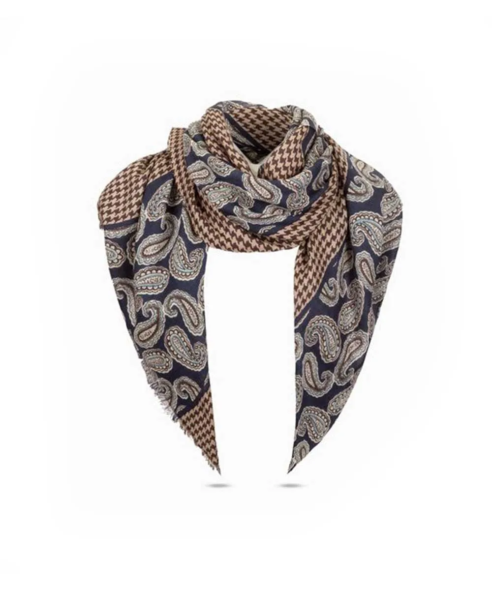 Merino Wool Print UGG Scarf