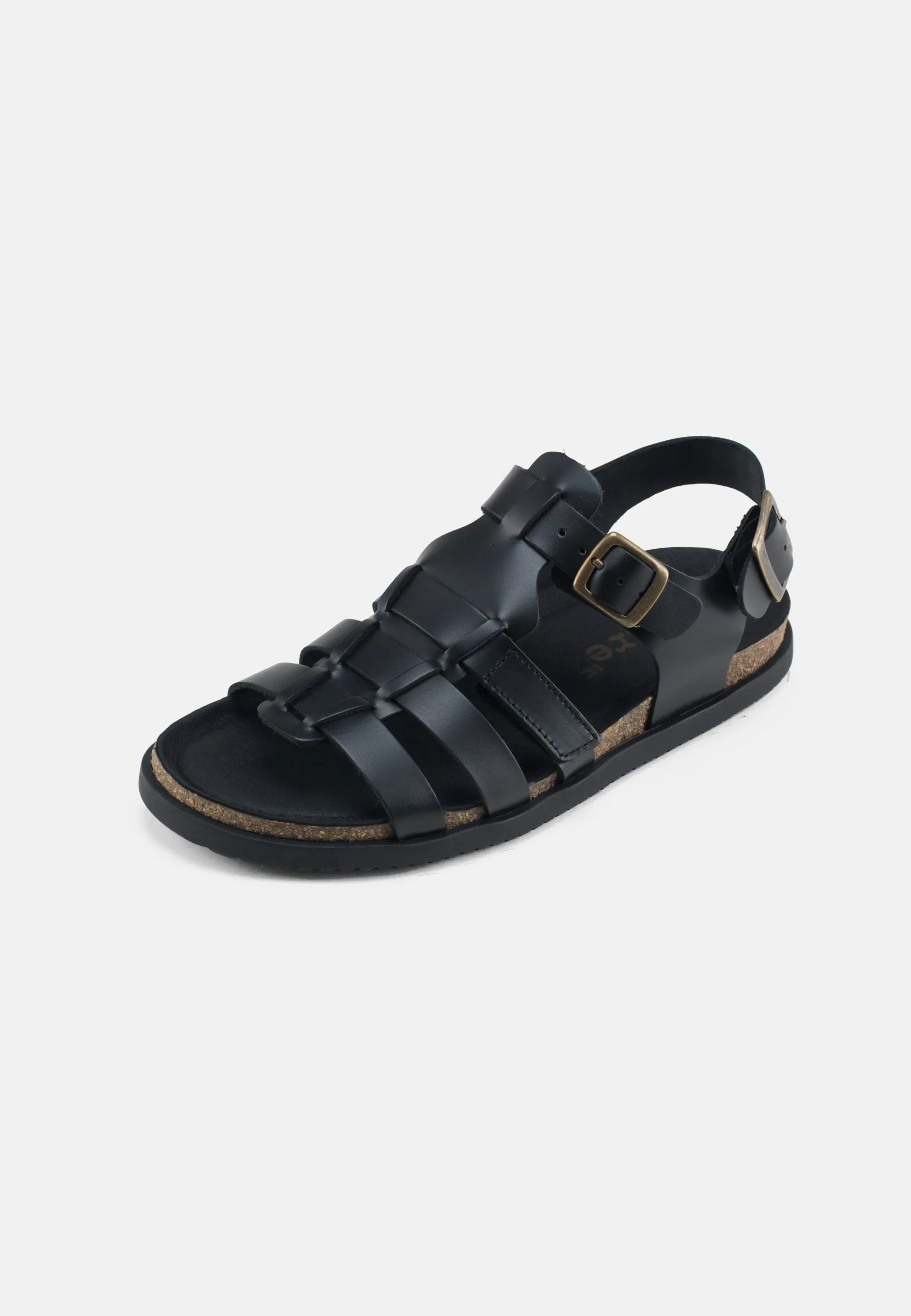 Mette Sandal Leather - Black