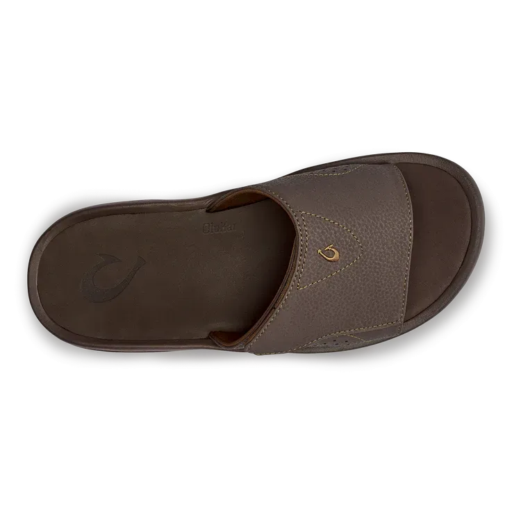 OLUKAI NALU SLIDE DARK JAVA