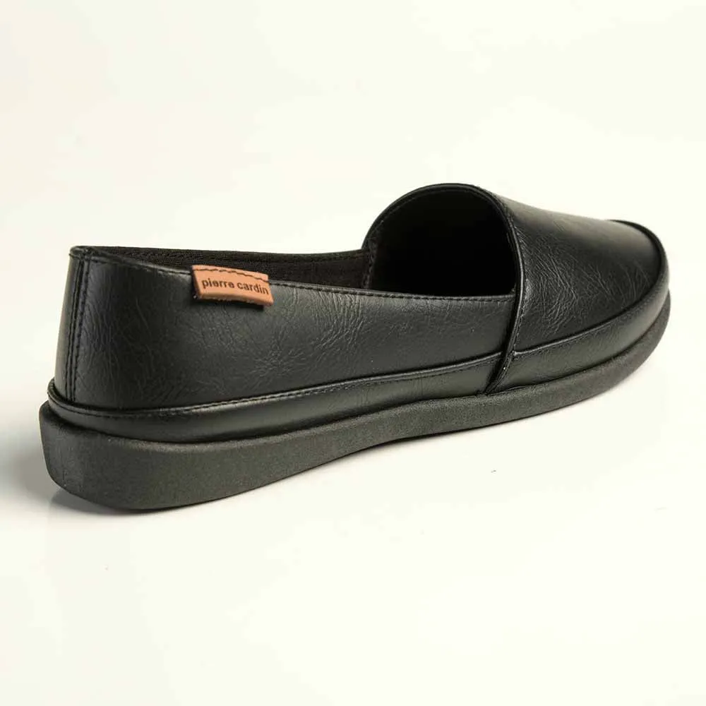 Pierre Cardin Comfort Ballerina Loafer - Black