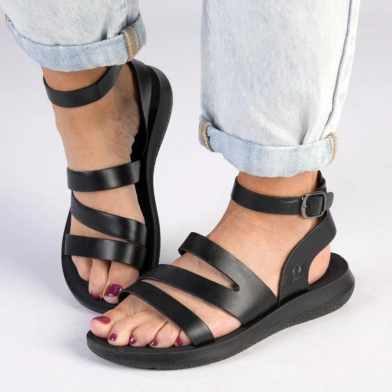 Pierre Cardin Ember 4 Strappy Sandal - Black