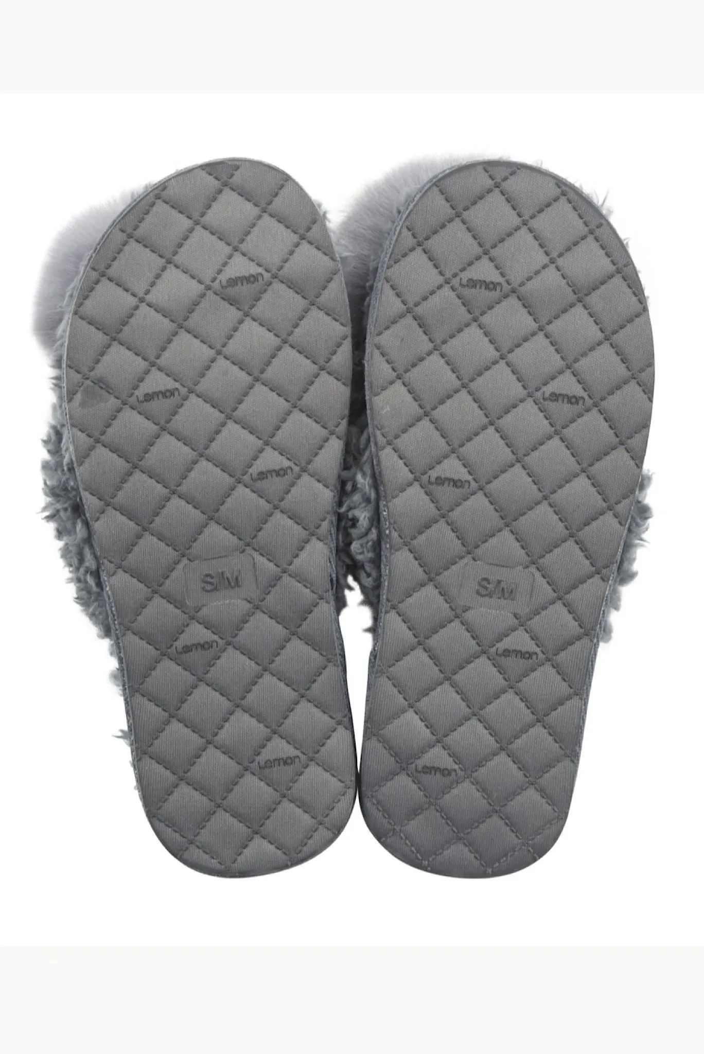 Pom Flip Flop Slipper Charcoal